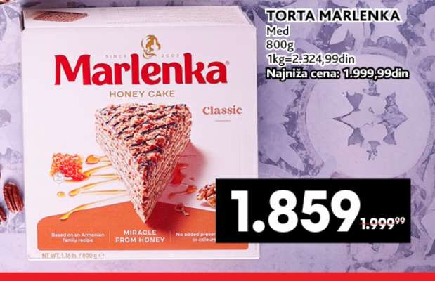 TORTA MARLENKA