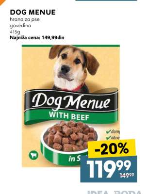 Dog Menue