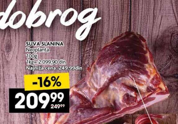 SUVA SLANINA