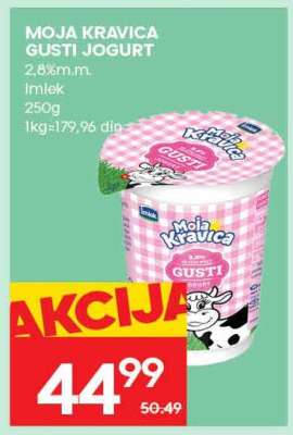 Moja Kravica Gusti jogurt