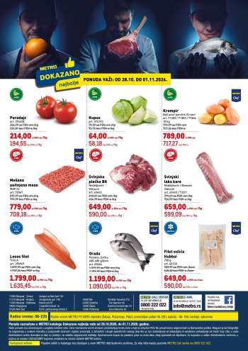 Metro katalog - 28.10.2026 - 01.11.2026.