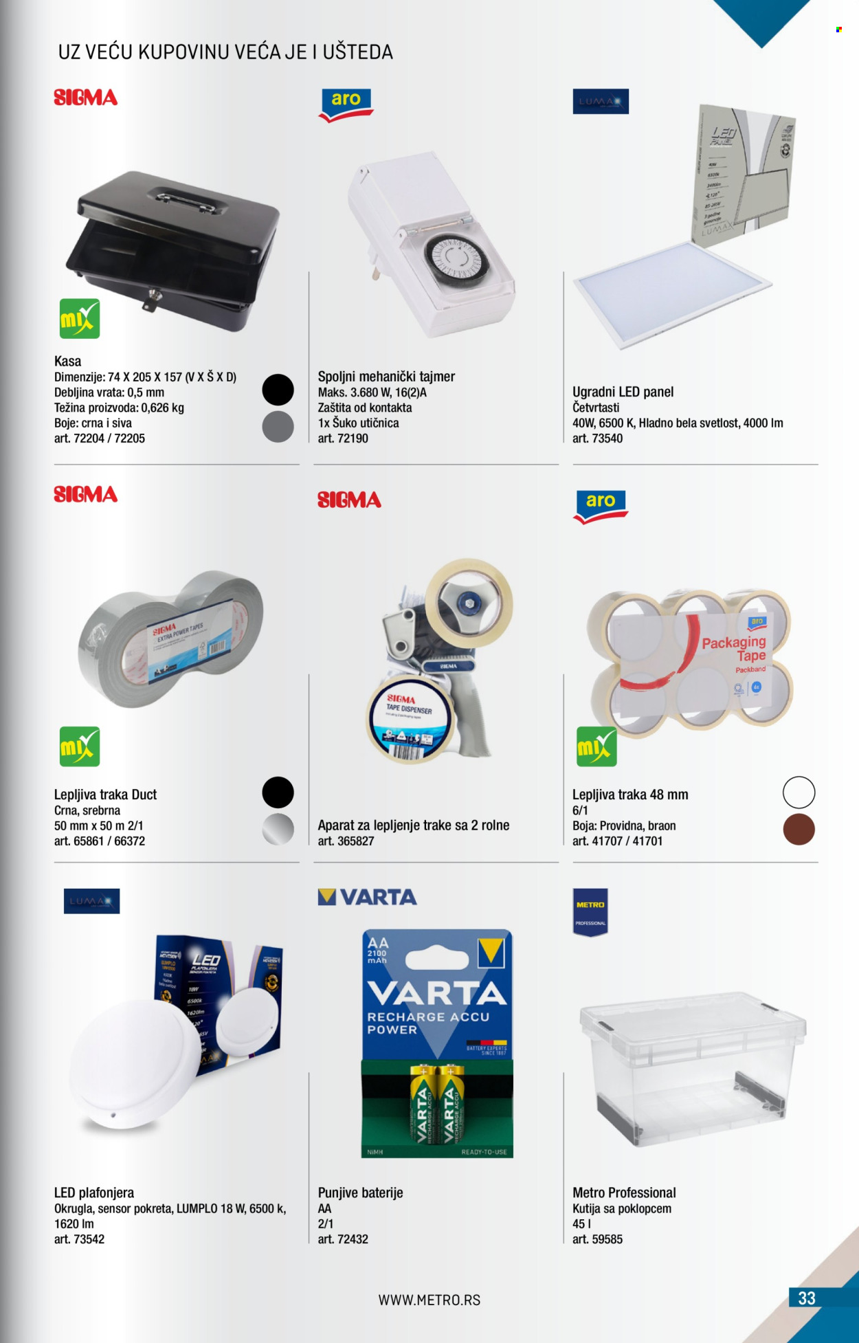 Metro katalog - 01.11.2026 - 30.11.2026. Stranica 33
