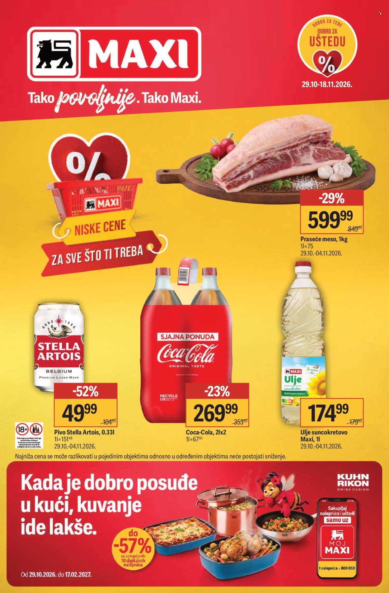 Maxi katalog - 29.10.2026 - 18.11.2026. Stranica 1