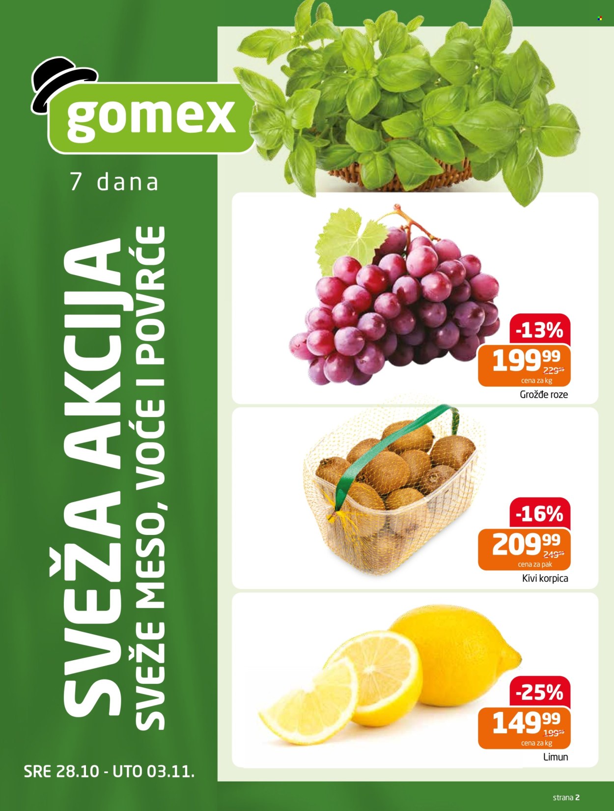 Gomex katalog - 29.10.2026 - 11.11.2026. Stranica 2