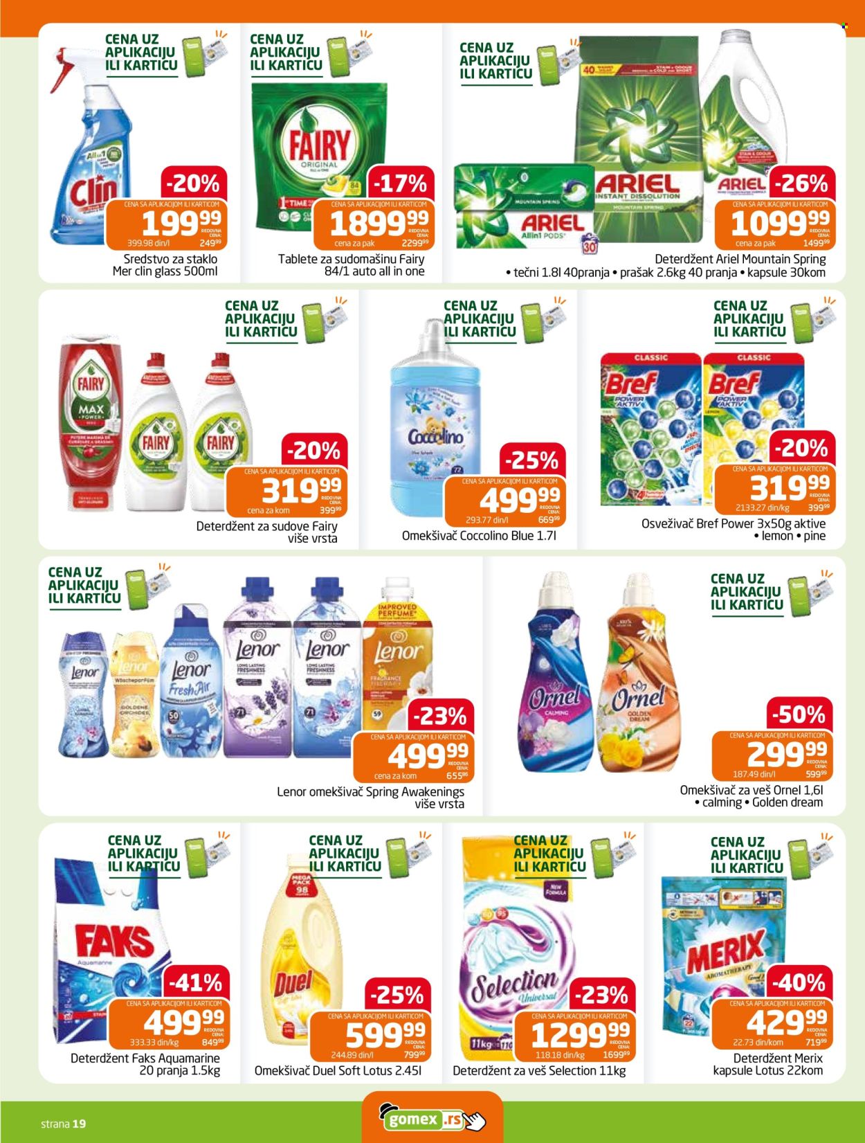 Gomex katalog - 29.10.2026 - 11.11.2026. Stranica 19