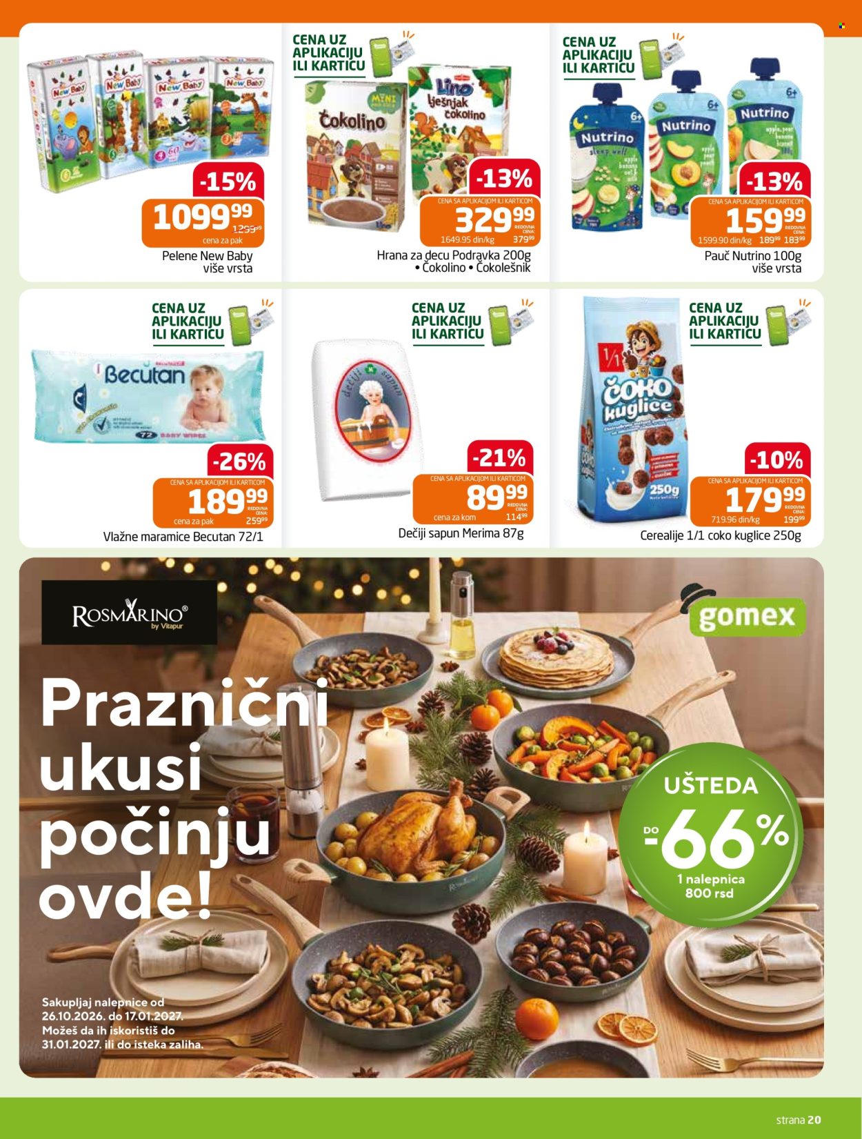 Gomex katalog - 29.10.2026 - 11.11.2026. Stranica 20