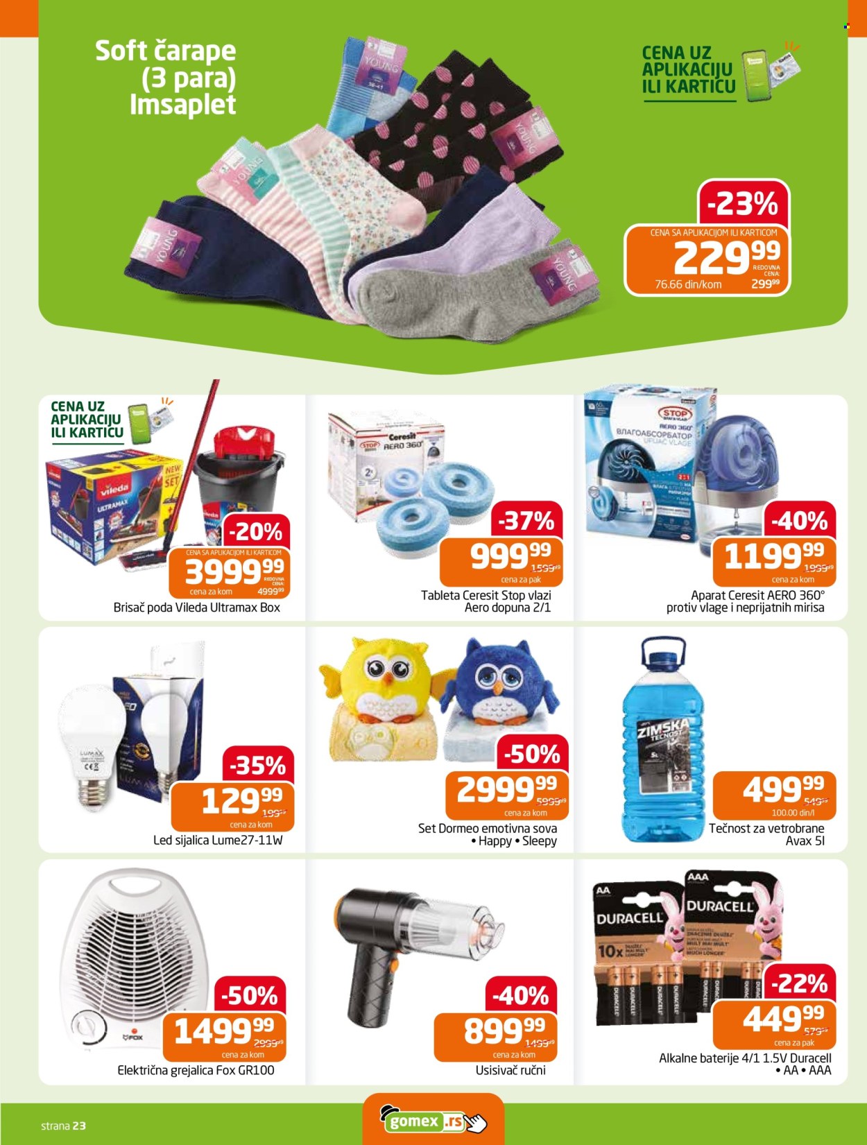 Gomex katalog - 29.10.2026 - 11.11.2026. Stranica 23