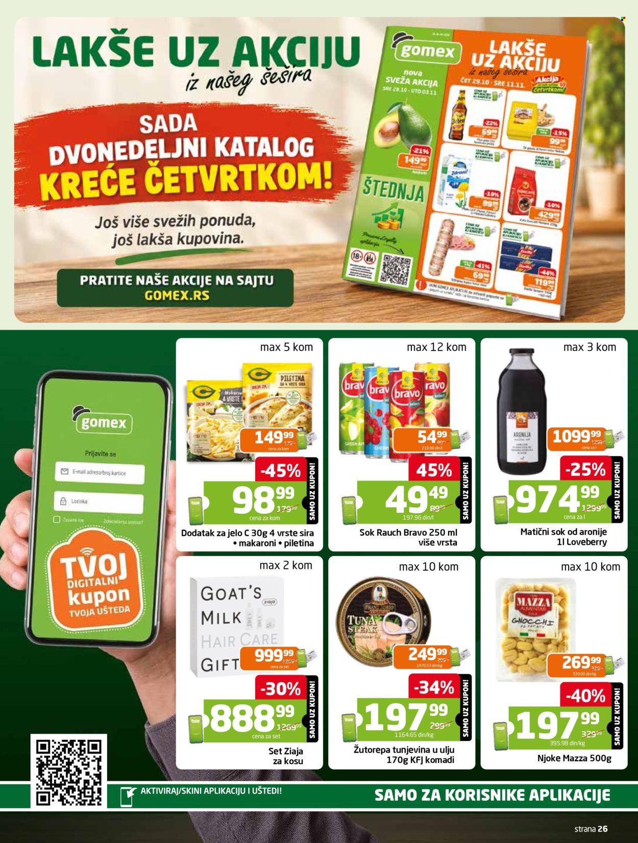 Gomex katalog - 29.10.2026 - 11.11.2026. Stranica 26
