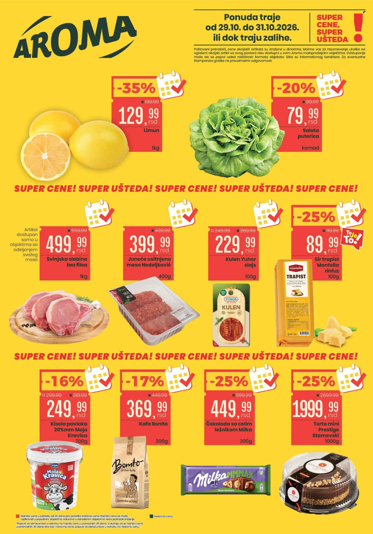 Aroma Market katalog - 29.10.2026 - 31.10.2026. Stranica 1