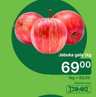 Jabuka Gala, 1kg