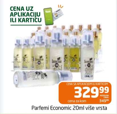 Parfemi Economic 20ml više vrsta