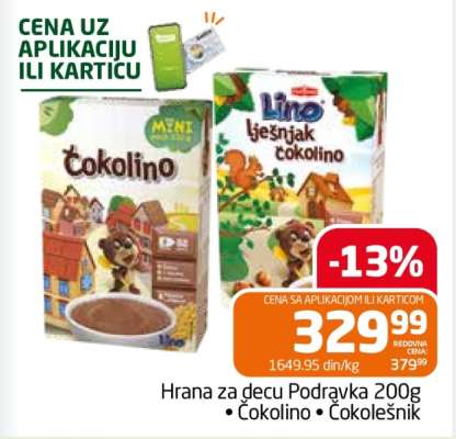 Hrana za decu Podravka 200g