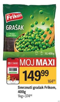 Smrznuti grašak Frikom 400g
