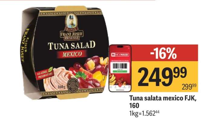 Tuna salata mexico FJK, 160