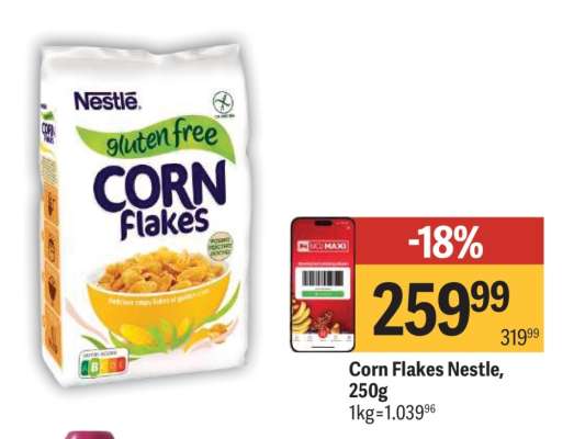 Corn Flakes Nestle, 250g