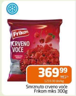 Smrznuto crveno voće Frikom miks 300g