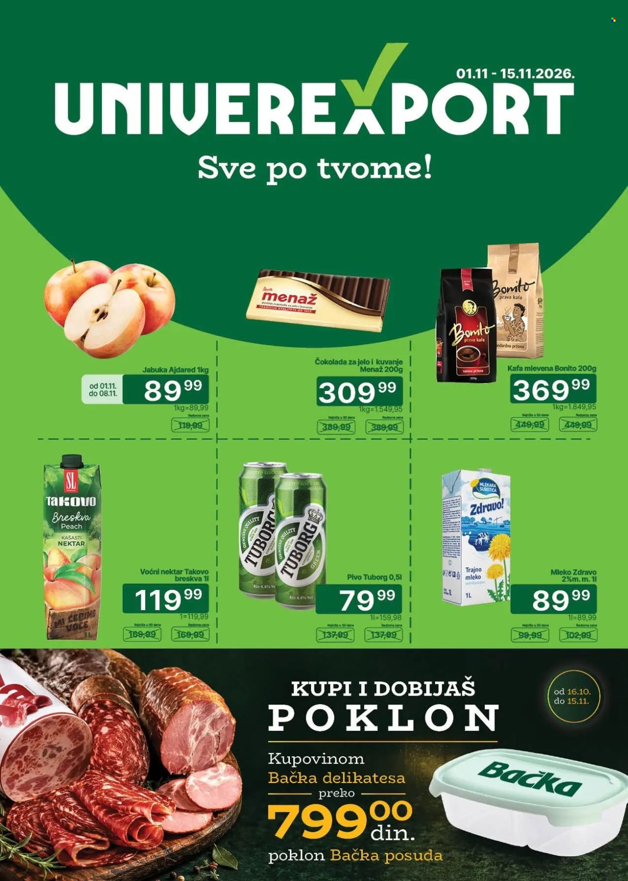 Univerexport katalog - 01.11.2026 - 15.11.2026. Stranica 1