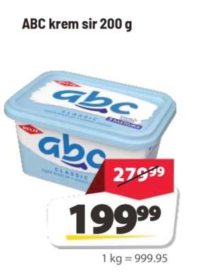 ABC krem sir 200 g