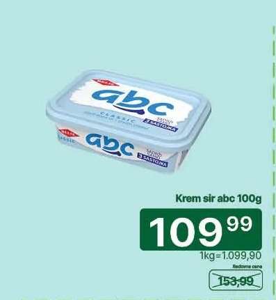 Krem sir ABC 100g