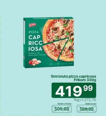Smrznuta pizza capricosa Frikom 330g