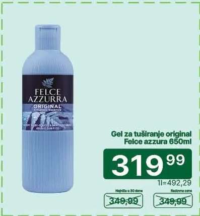 Gel za tuširanje Original Felce Azzura 650ml