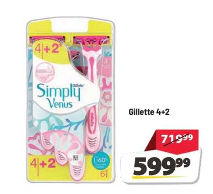 Gillette 4+2