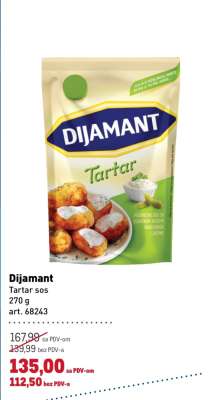 Dijamant Tartar sos