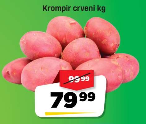 KROMPIR crveni kg