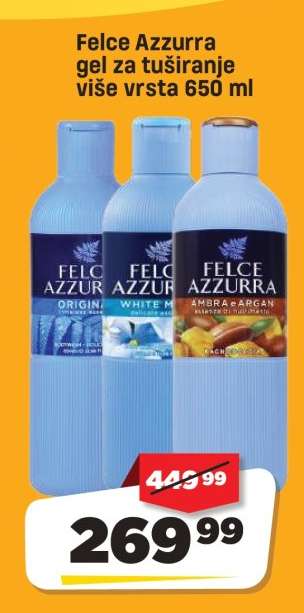 Felce Azzurra gel za tuširanje