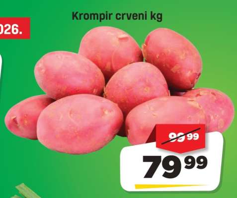 KROMPIR crveni kg