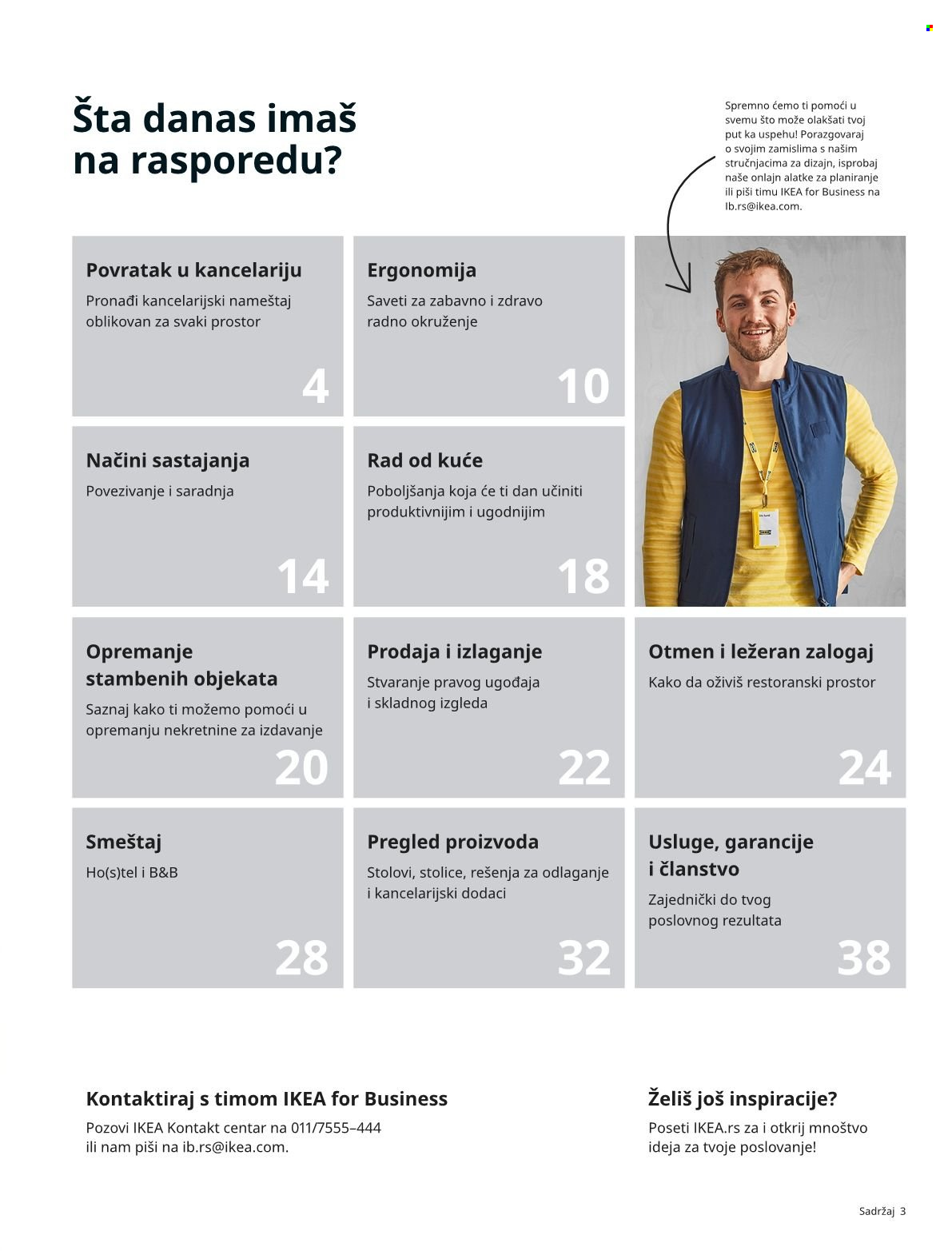 IKEA katalog. Stranica 3.