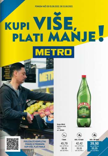 Katalog Metro - Kupi više plati manje