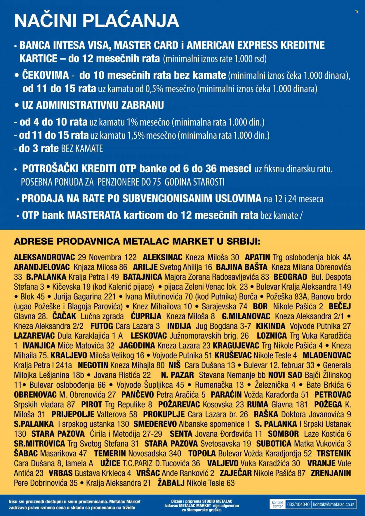 Metalac Market katalog - 01.08.2022 - 31.08.2022.
