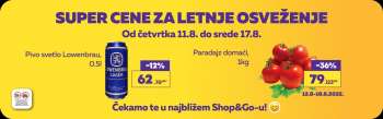 Shop & Go katalog - 11.08.2022 - 17.08.2022.