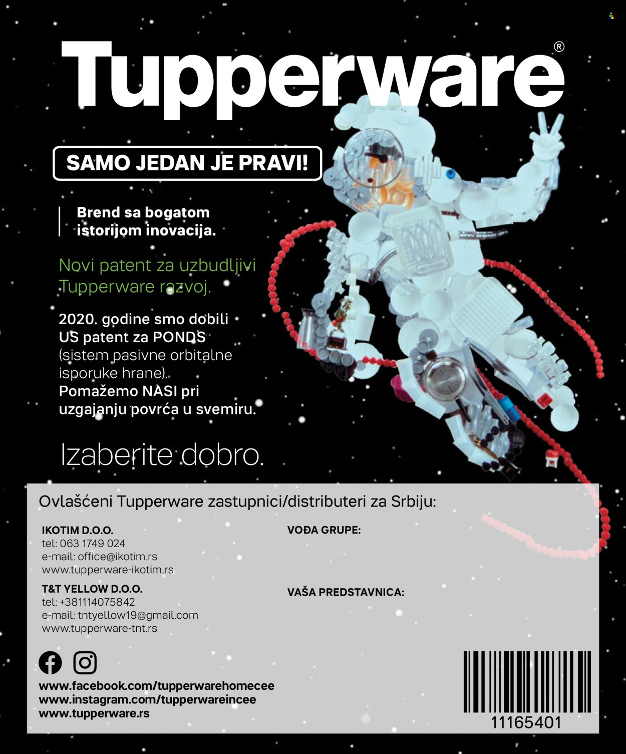 Tupperware katalog.