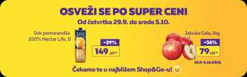 Shop & Go katalog - 29.09.2022 - 05.10.2022.
