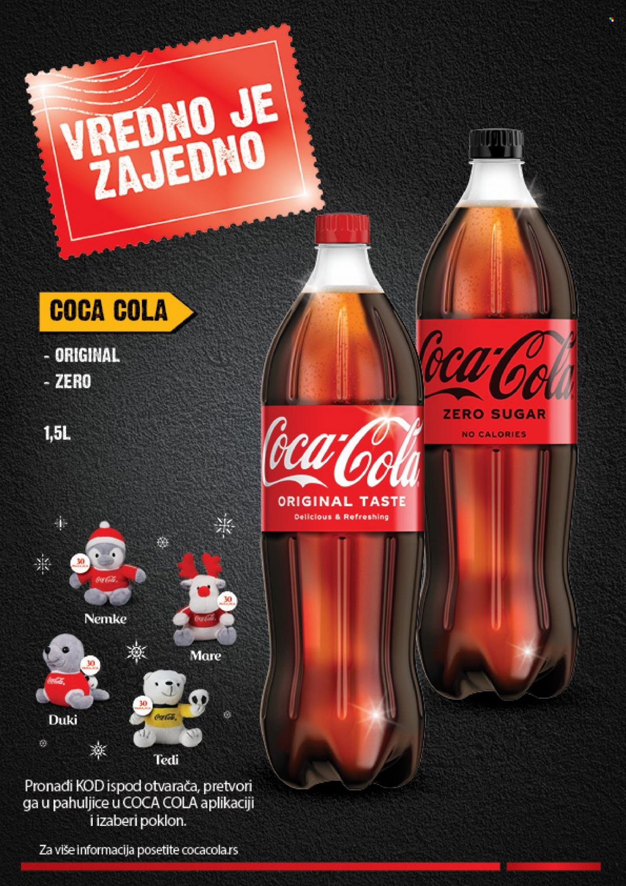 Roda katalog - 09.01.2023 - 05.02.2023 - Proizvodi na akciji - Coca Cola, Coca Cola zero, napitak. Stranica 9.