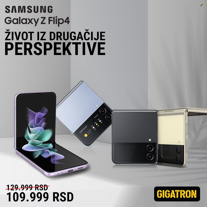 Gigatron katalog - 16.01.2023 - 31.01.2023 - Proizvodi na akciji - Samsung, Samsung Galaxy Z. Stranica 2.